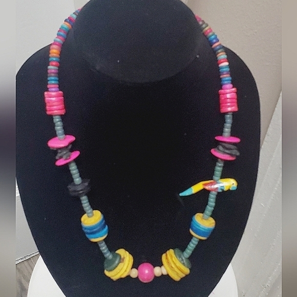 Multicolor Vacation Beaded Necklace. 🌴 - Picture 5 of 6